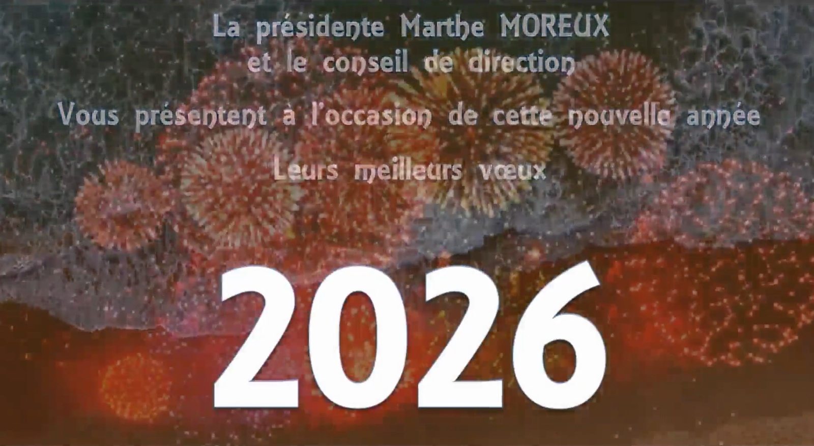 Vœux 2026