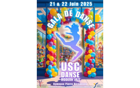 Gala de danse modern'jazz les 21 et 22 juin